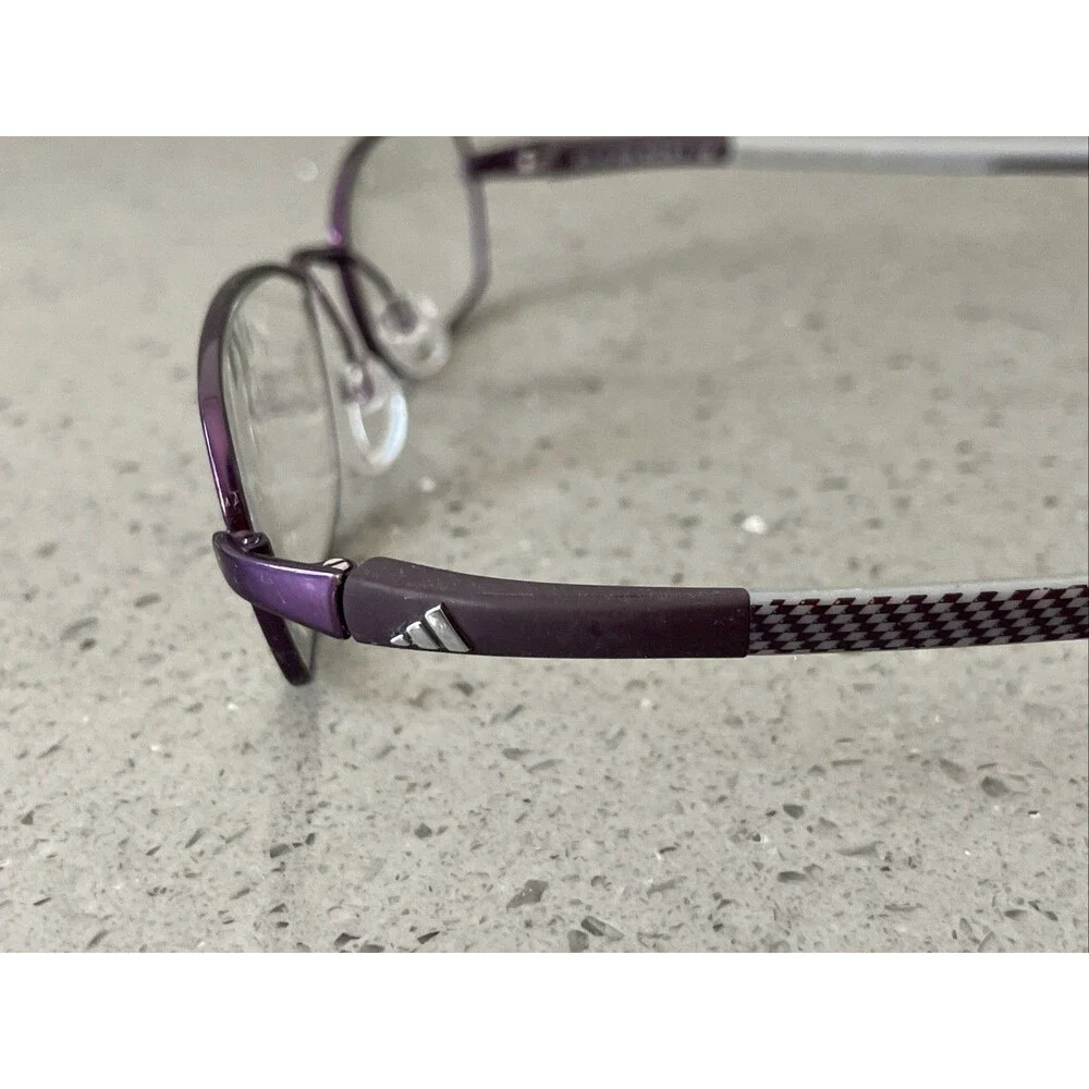 Adidas Streamlite Eyeglasses Frames ONLY a679 40 6053 Purple Austria 50/18-135